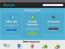 Tablet Screenshot of intranet.qlstyle.com